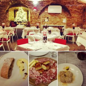 cena e interno locale