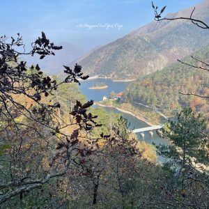 panorama, scorcio sul Lago Bruno trekking