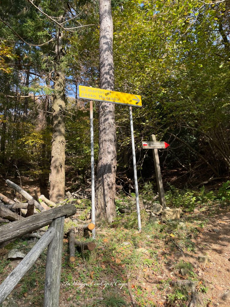 salita martiri di passo mezzano