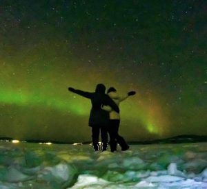 noi aurora boreale