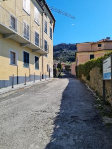 strada inizio Levanto