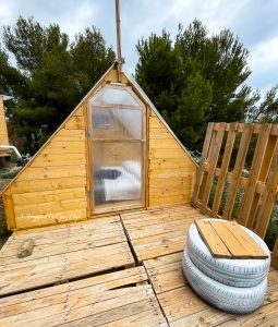 casetta in legno