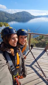in viaggio con cip e ciop zipline