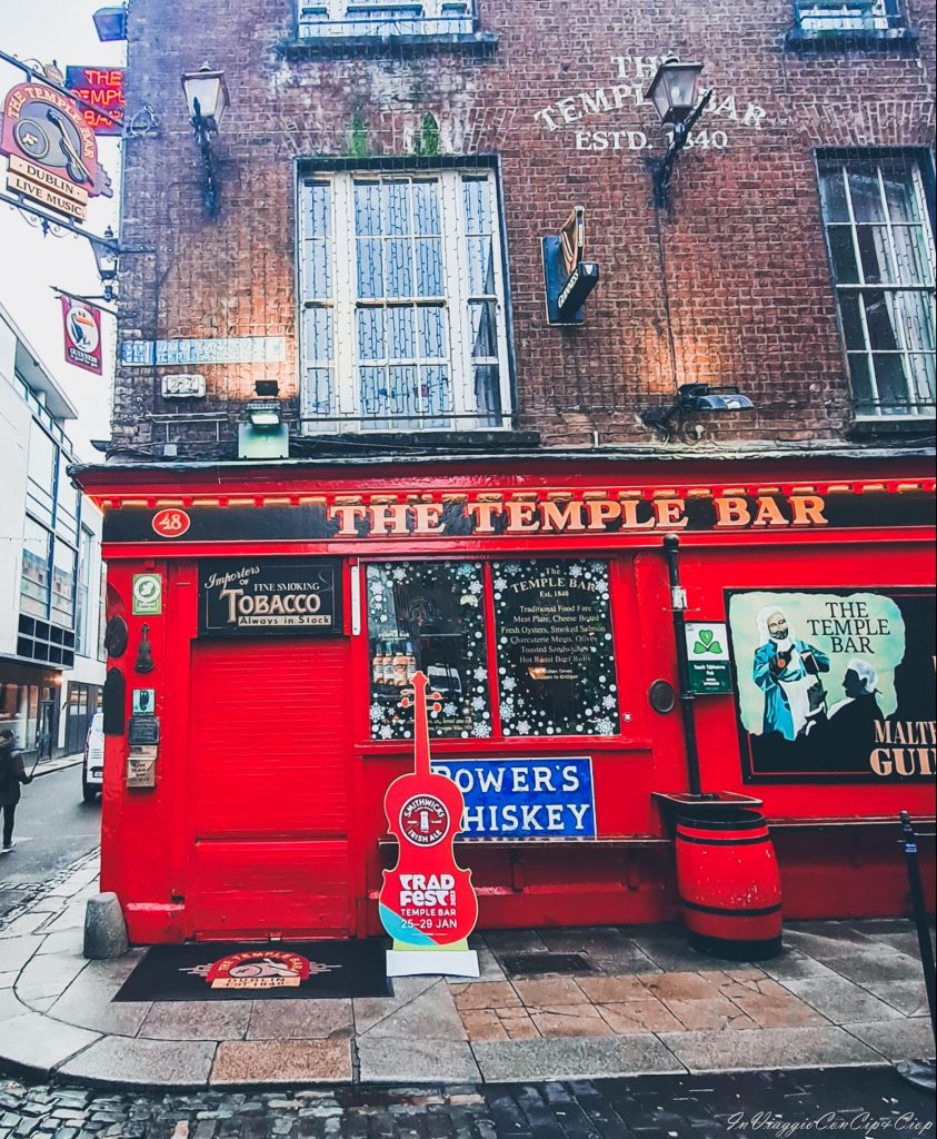 the temple bar pub dublino