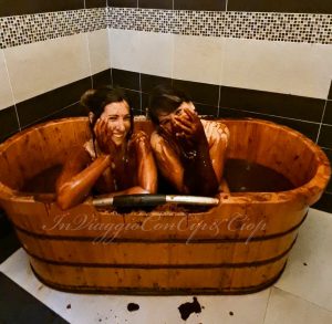 bagno nel cioccolato