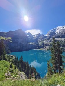 Lago di Oeschinen svizzera