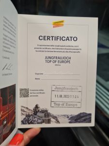 passaporto junfrau svizzera