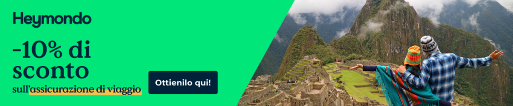 assicurazione viaggio sconto heymondo