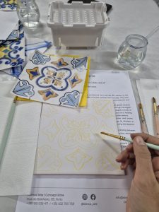 corso pittura su piastrelle azulejos porto