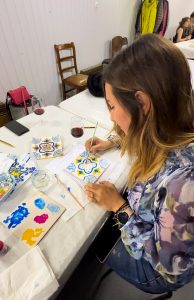 corso pittura su piastrelle azulejos porto